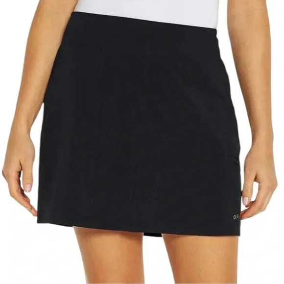 ORVIS Black Skort sz S Lightweight Polyester/Spandex Pockets Athleisure Sporty - Picture 6 of 10